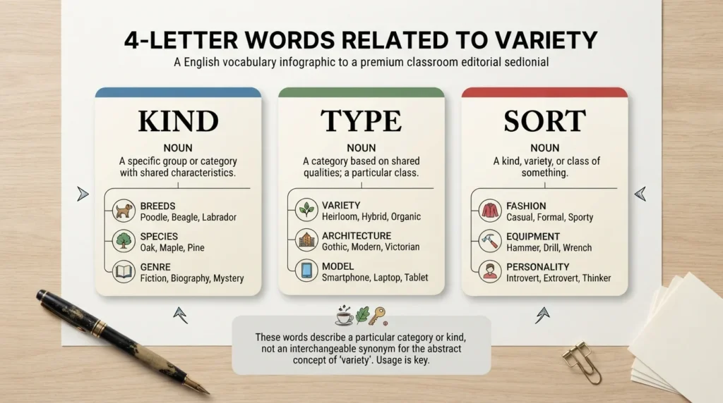 synonyms of variety
