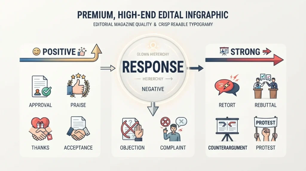 Synonyms for Response