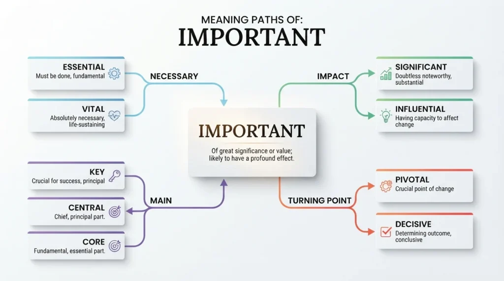 synonyms for important