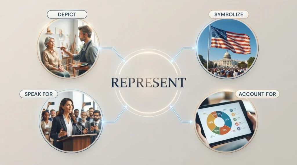 Synonyms for Represent