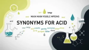 synonyms for acid