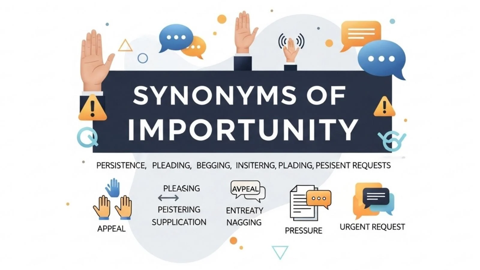 synonyms of importunity