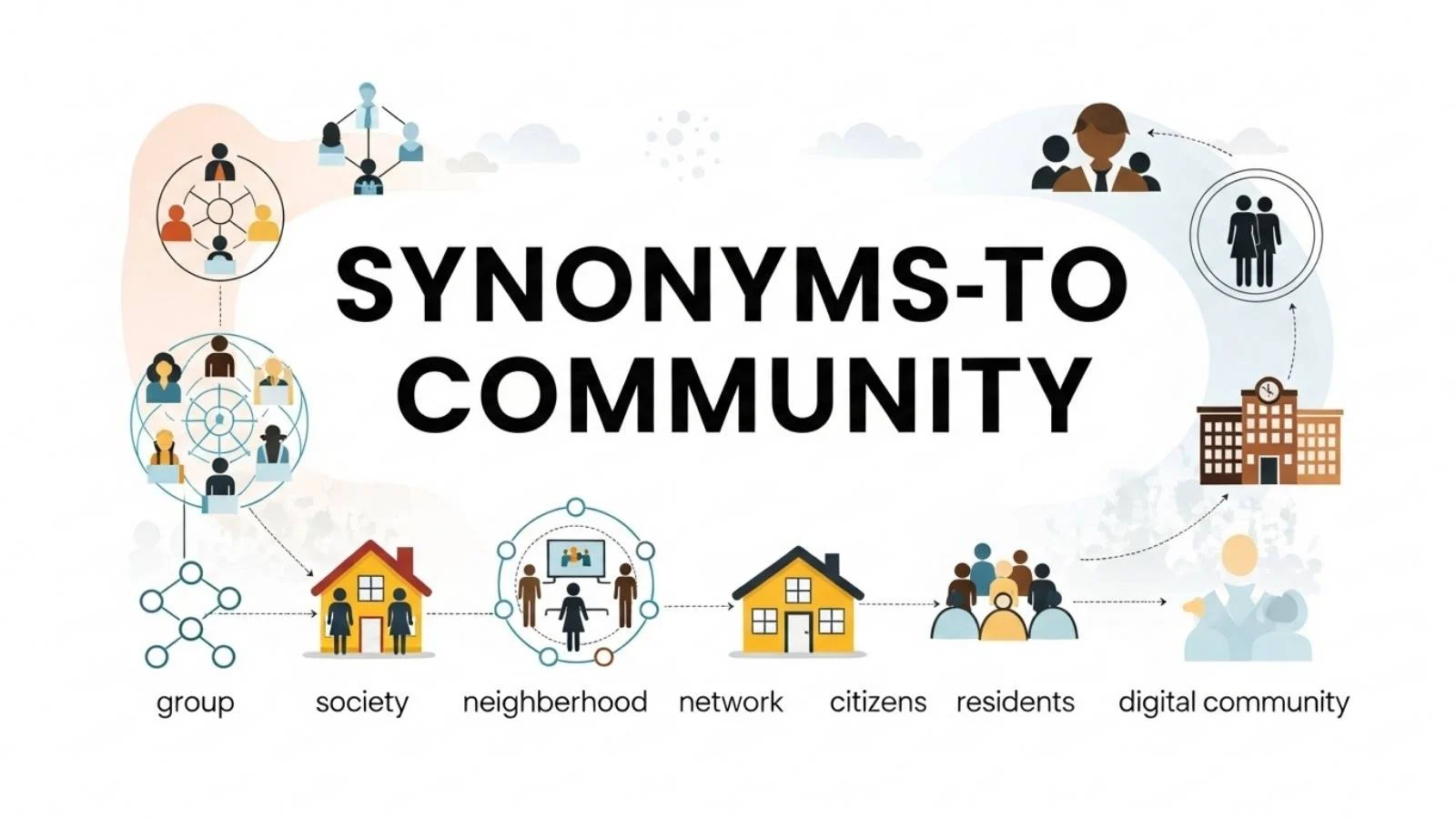 synonyms to community