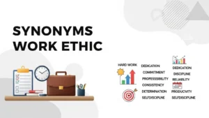 synonyms work ethic