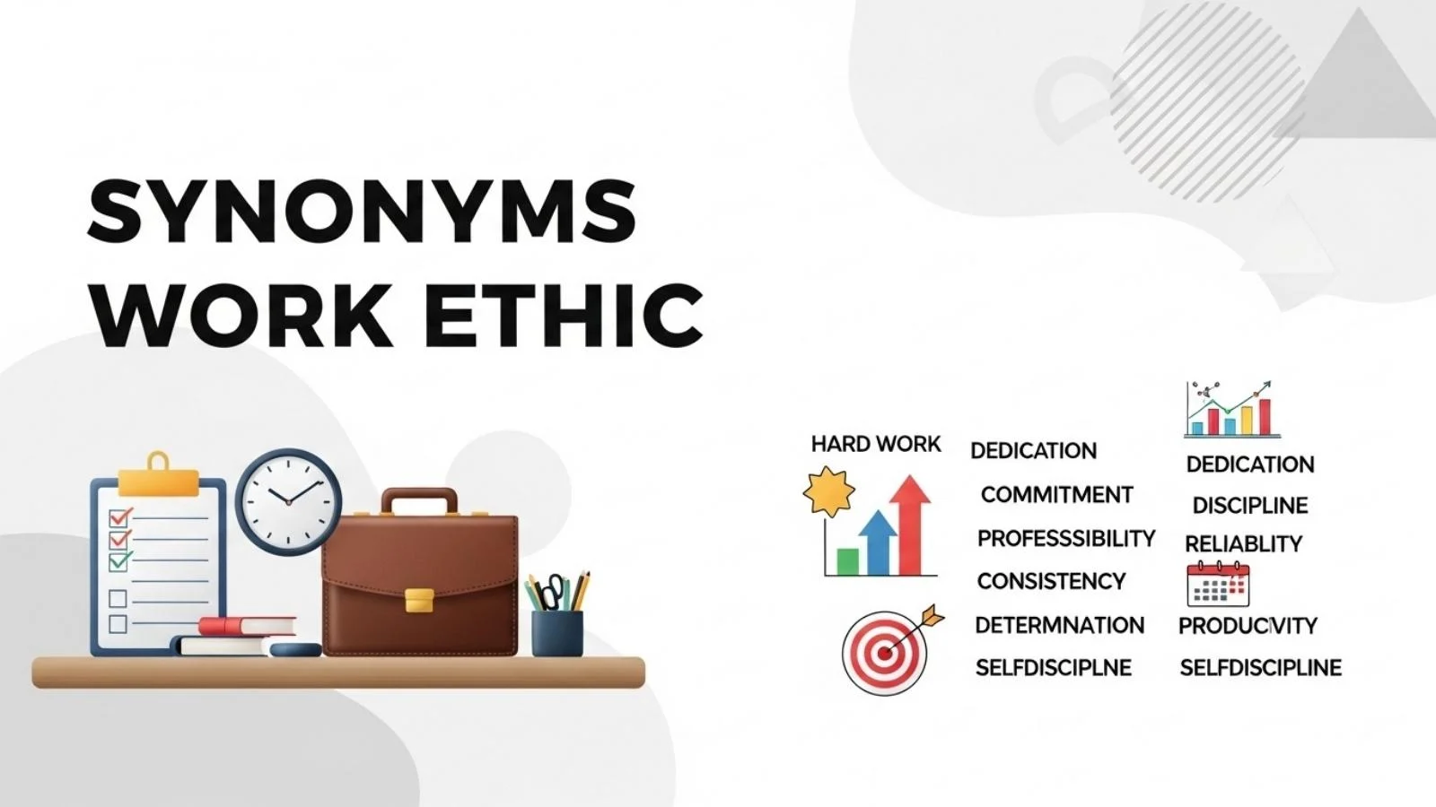 synonyms work ethic