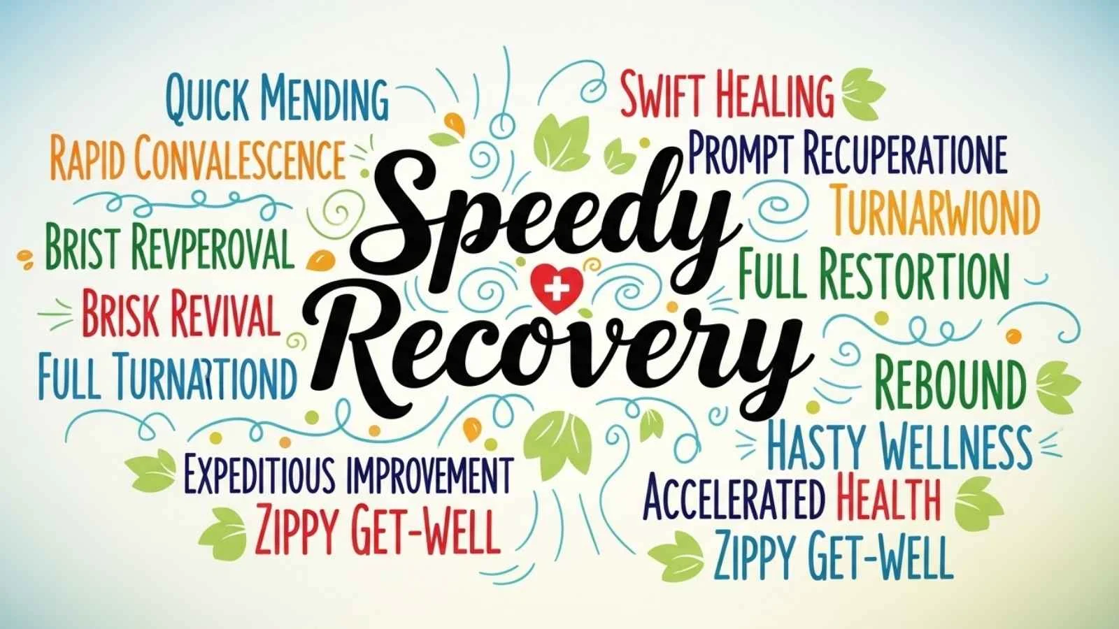 speedy recovery synonyms