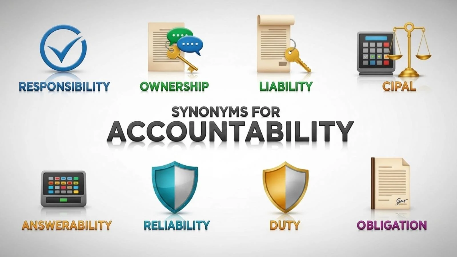 synonyms for accountability
