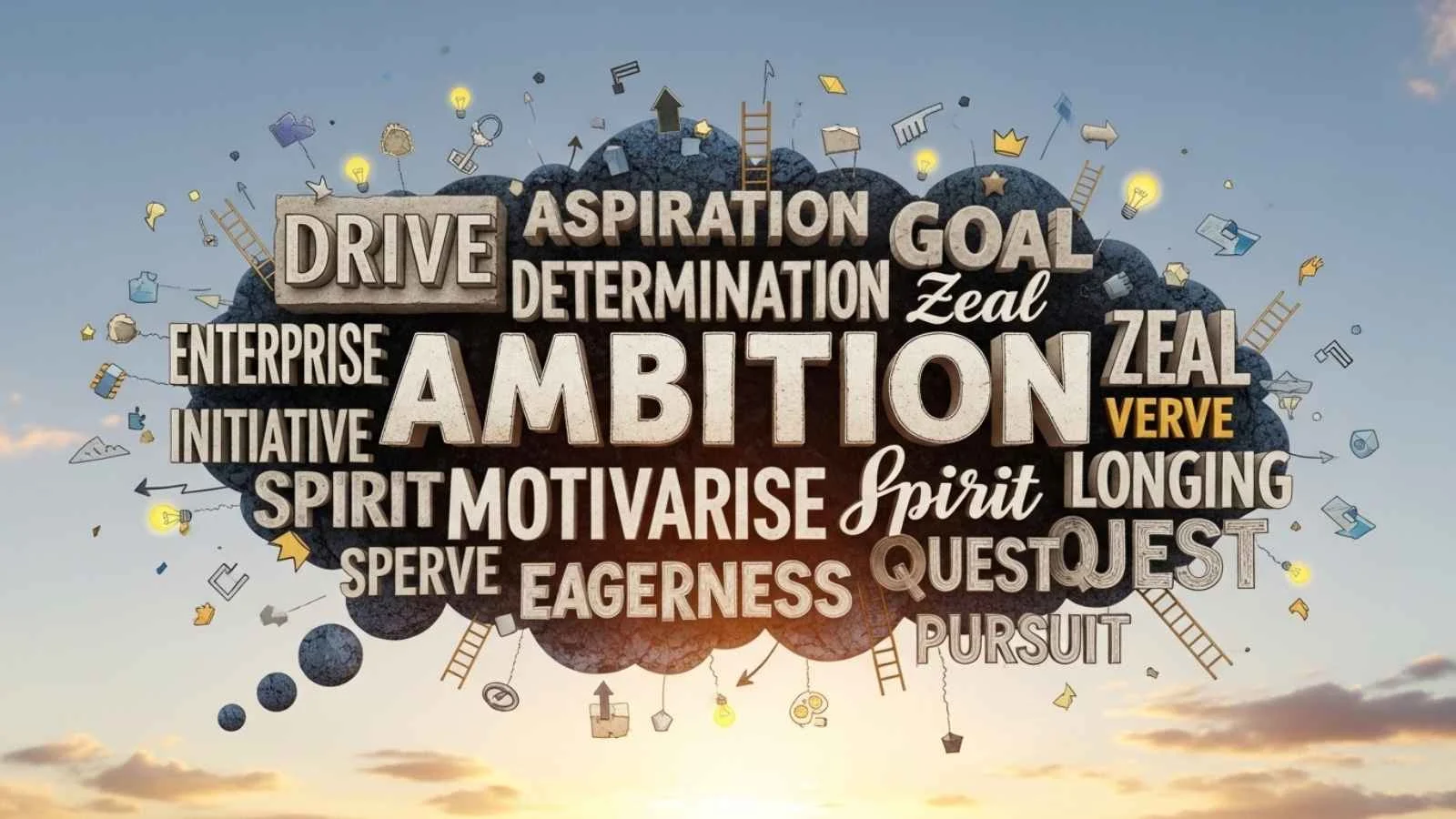 synonyms for ambition