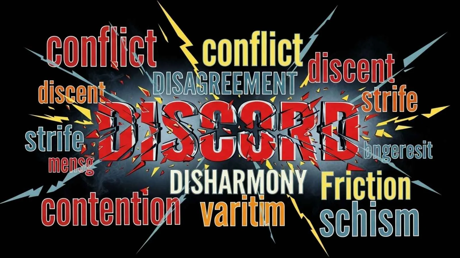 synonyms for discord