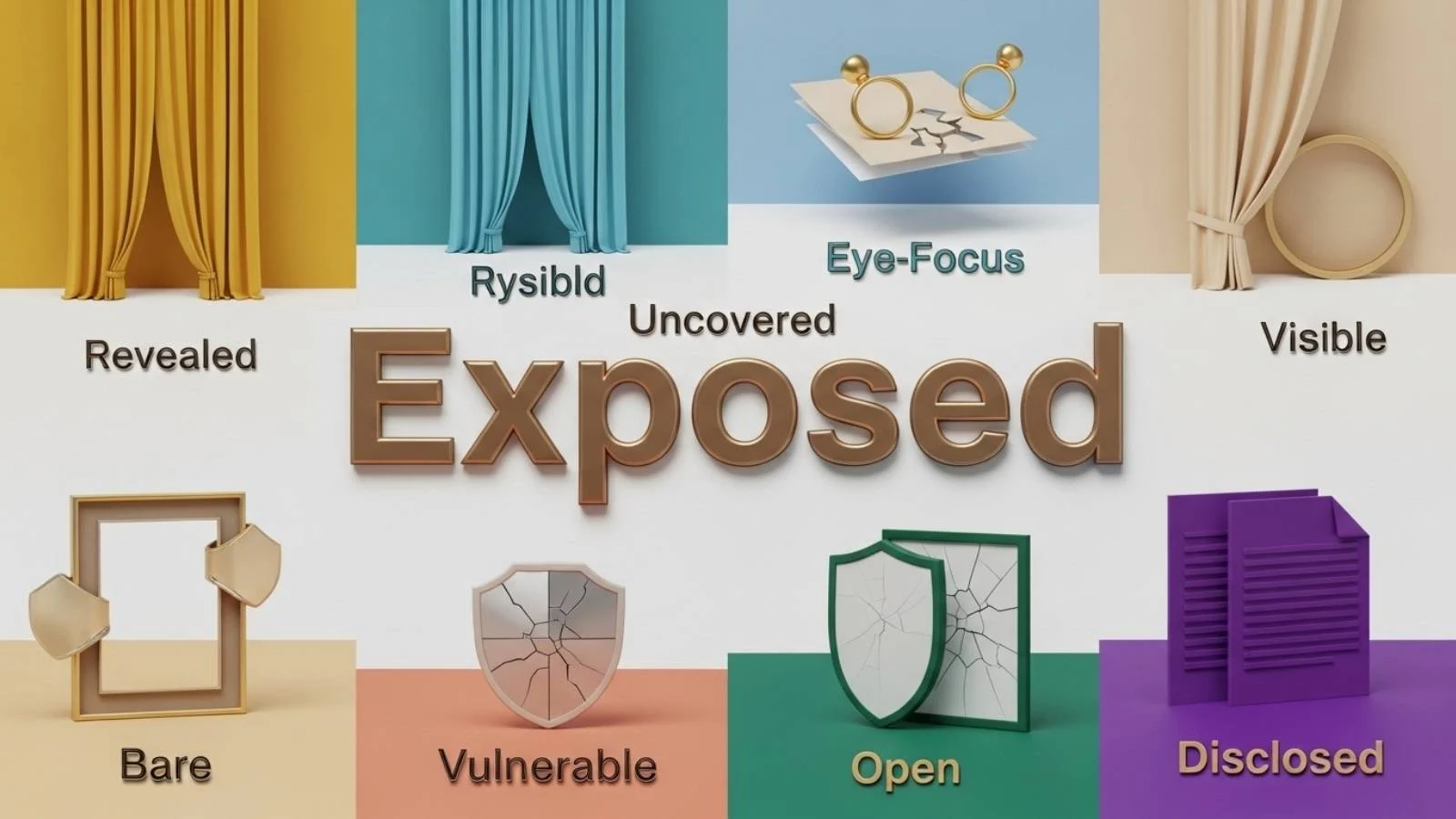 synonyms for exposed