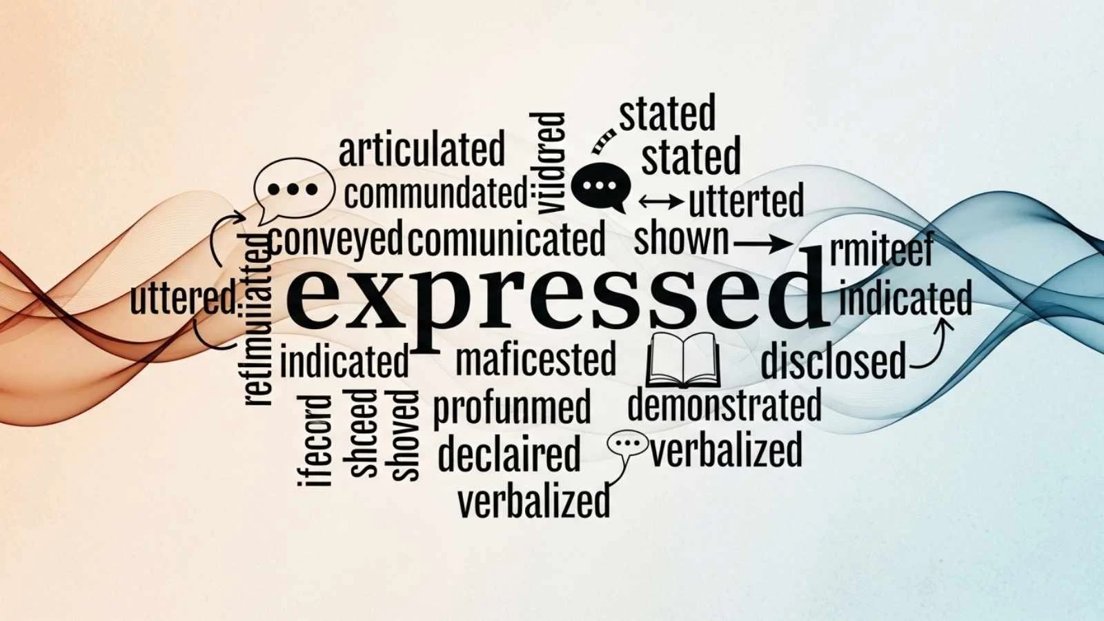 synonyms for expressed