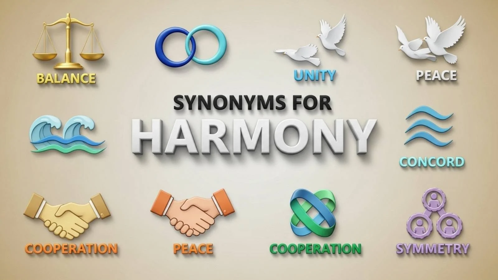 synonyms for harmony