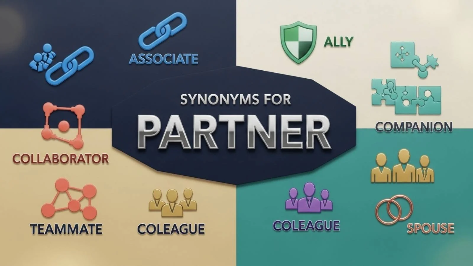 synonyms for partner