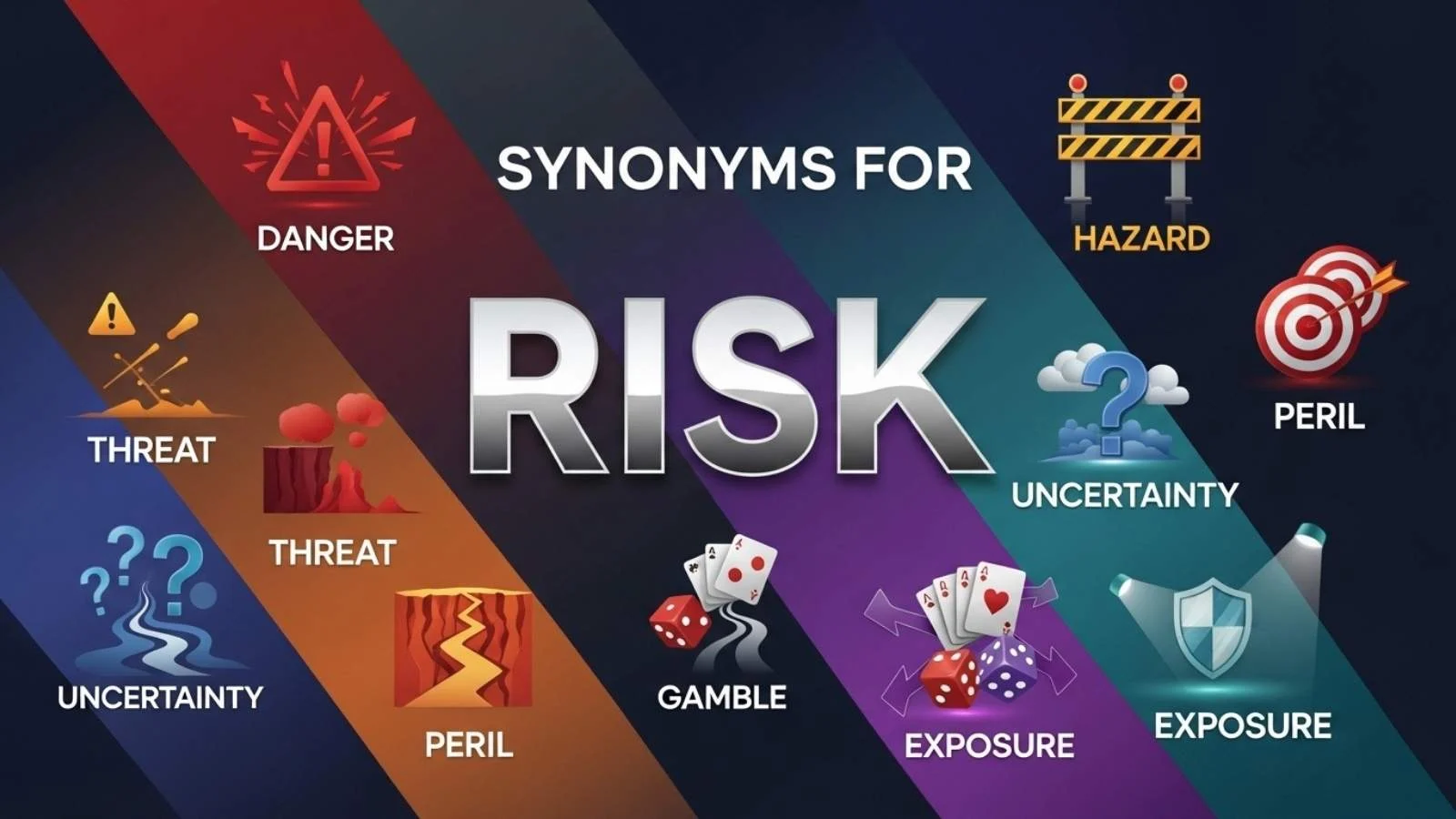 synonyms for risk