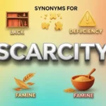 synonyms for scarcity