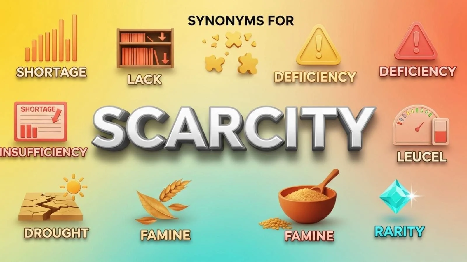 synonyms for scarcity