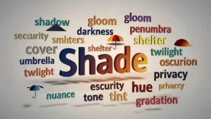 synonyms for shade