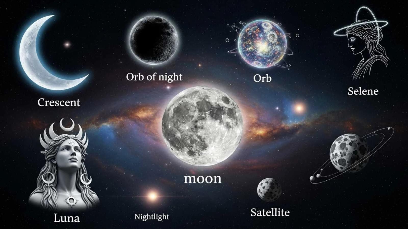 synonyms of moon