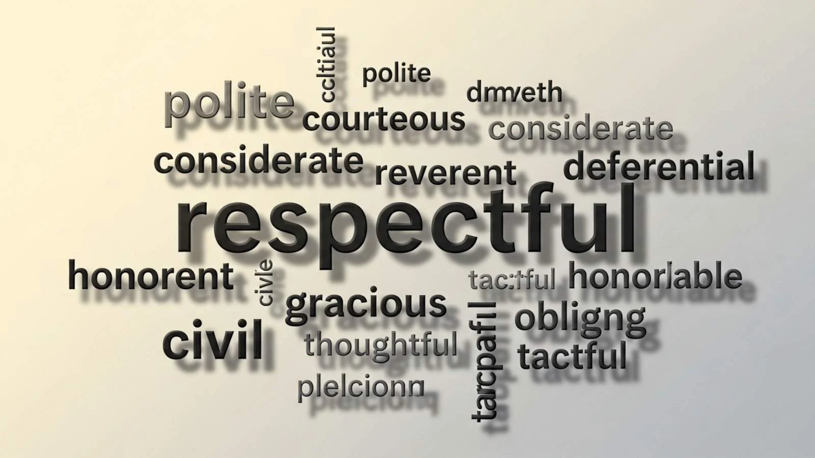synonyms of respectful
