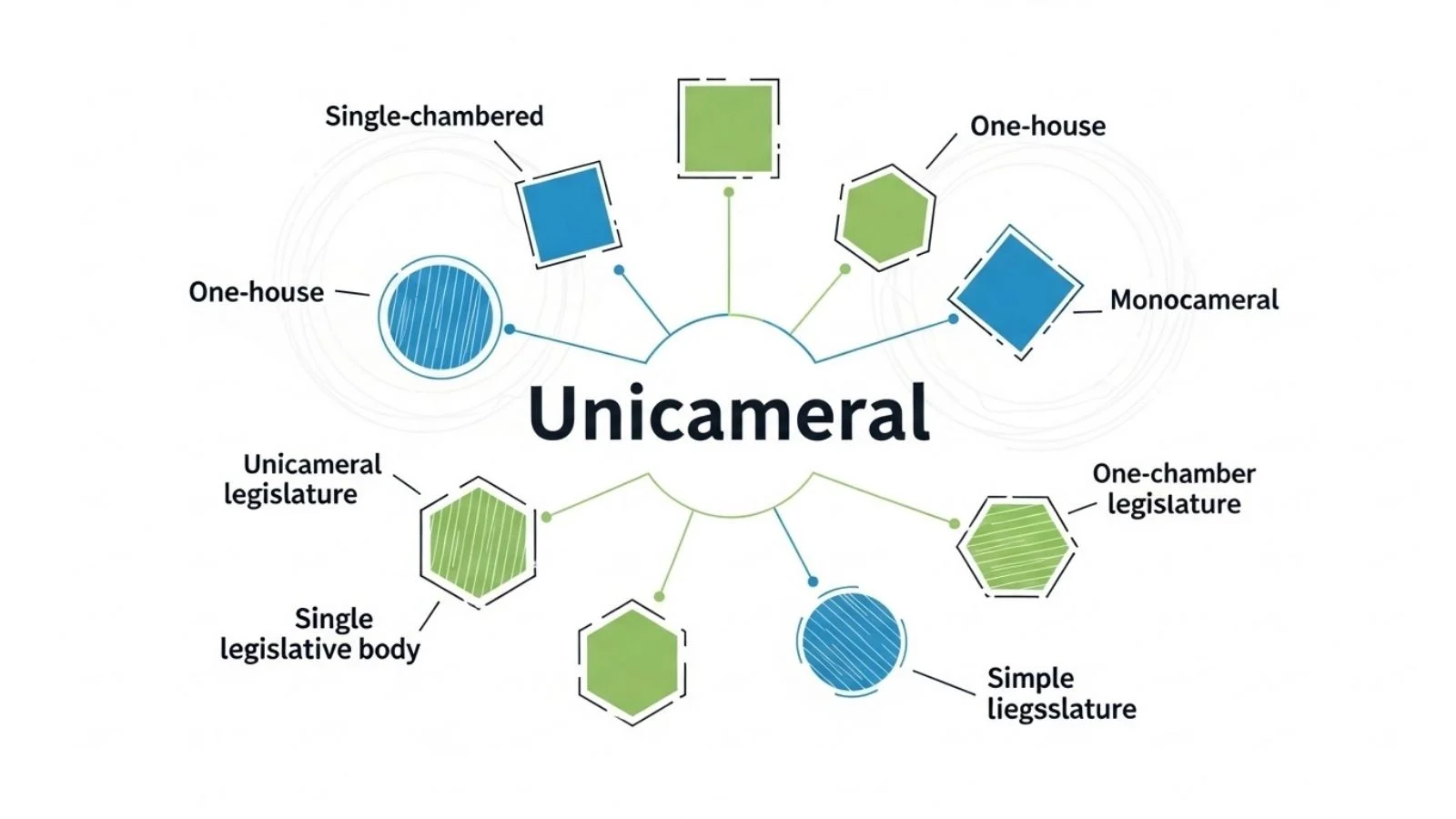 synonyms of unicameral