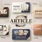 synonyms for article