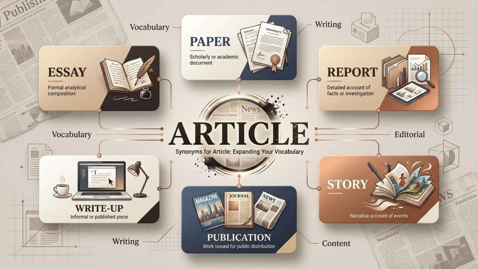 synonyms for article