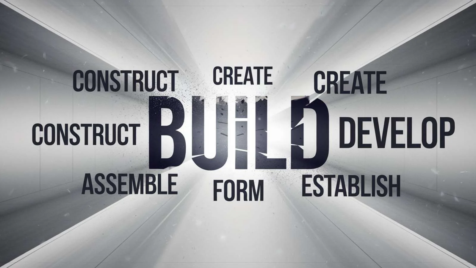 synonyms for build