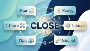 synonyms for close