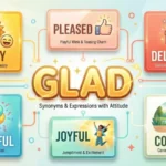 synonyms for glad
