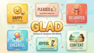 synonyms for glad