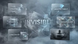 synonyms for invisible