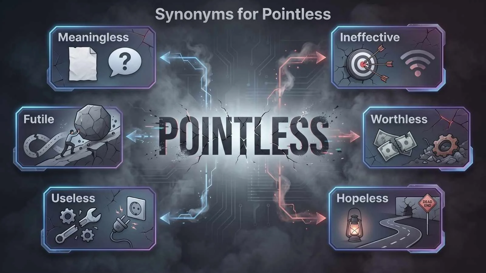 synonyms for pointless