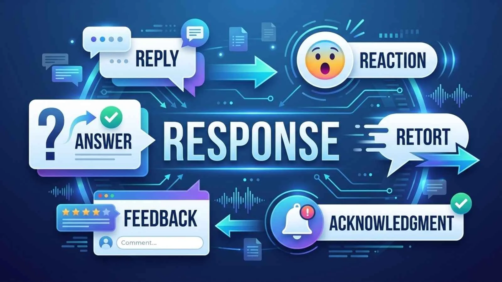 Synonyms for Response