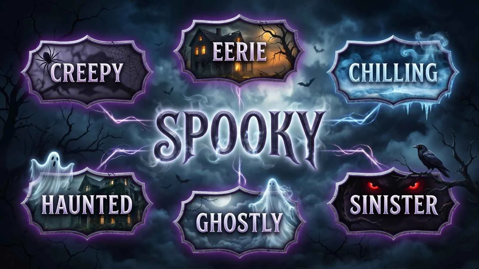 synonyms for spooky