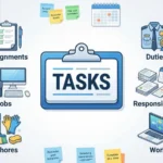synonyms for tasks