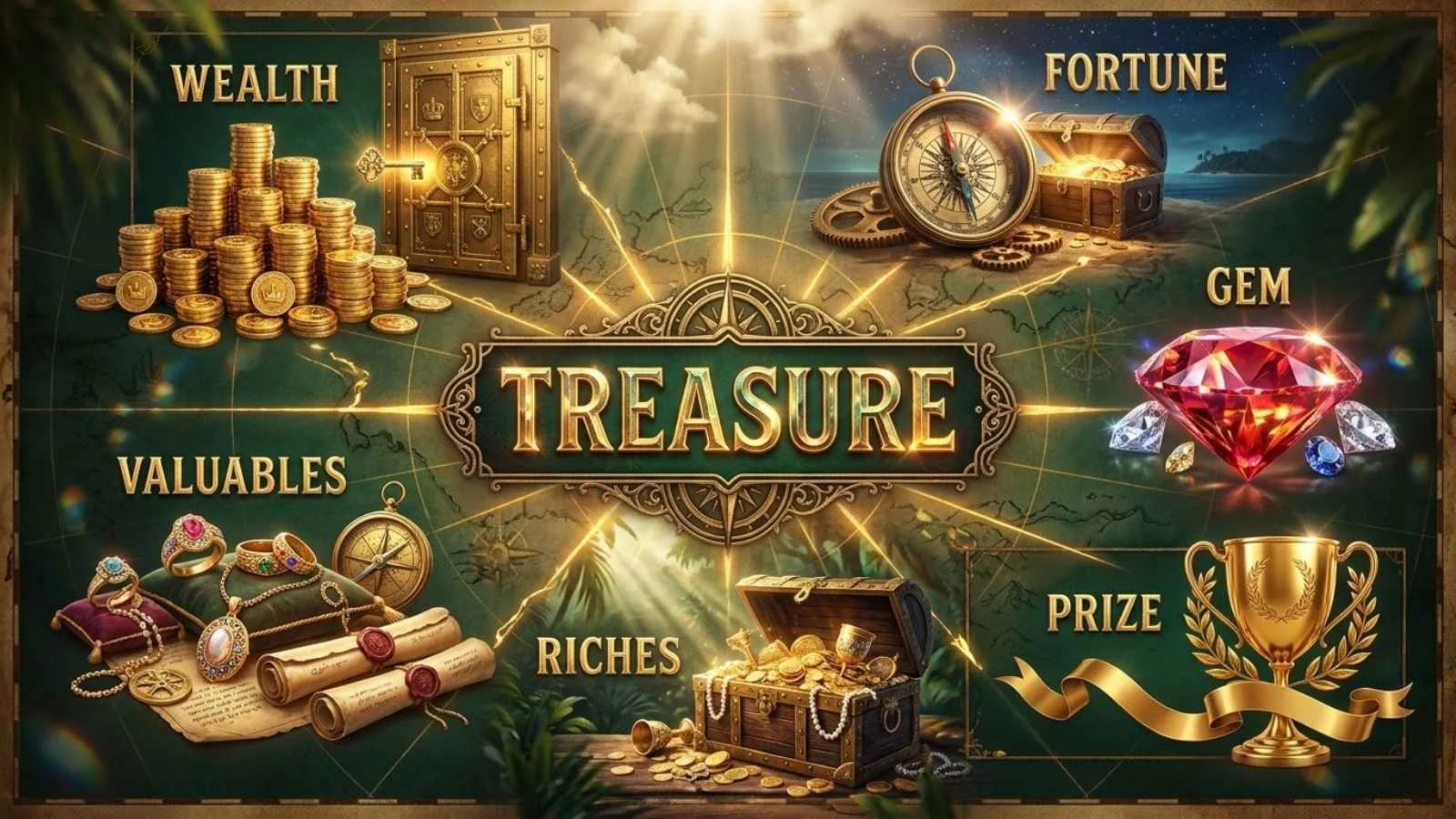 synonyms for treasure