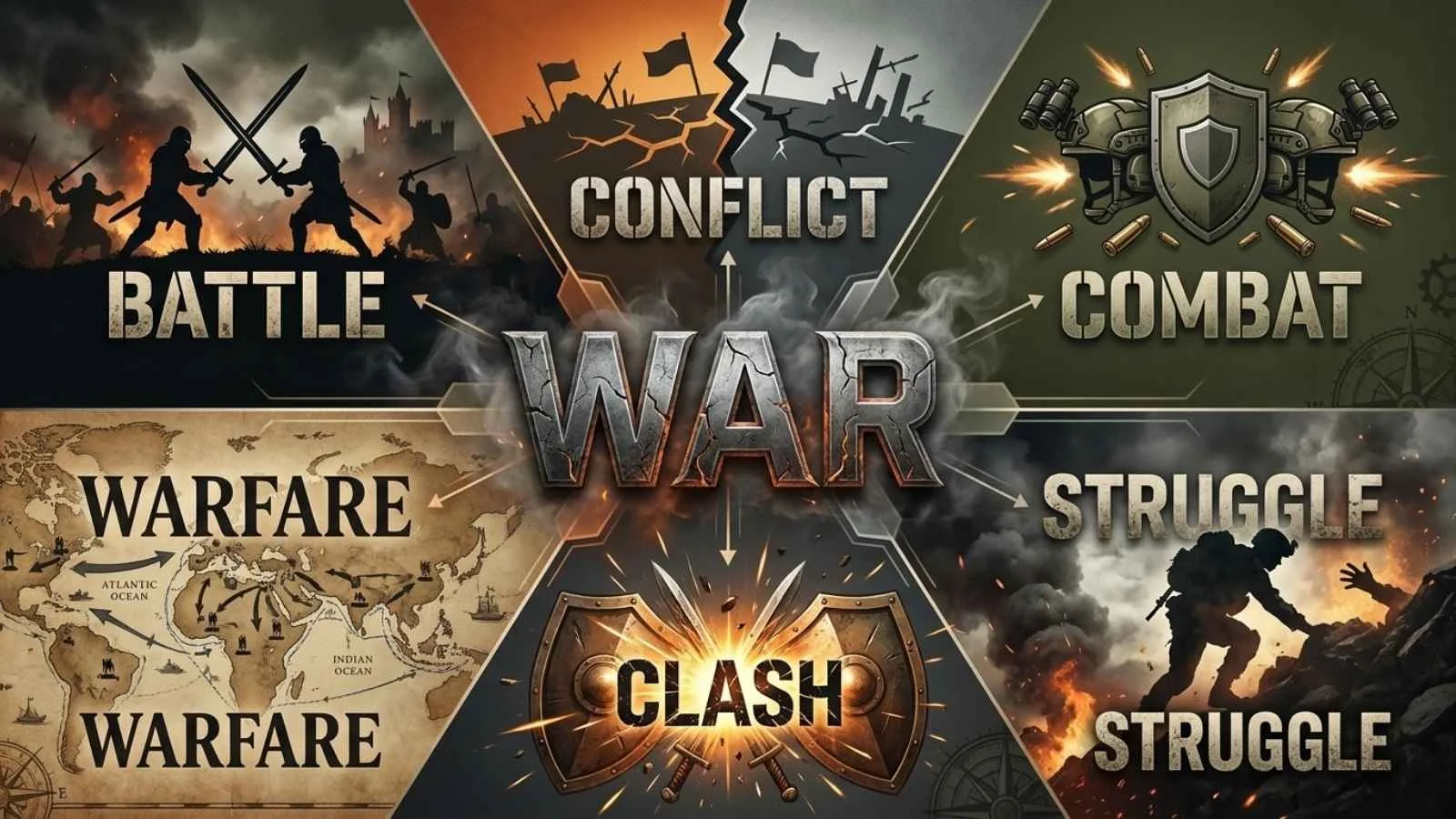 synonyms for war