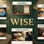 synonyms for wise