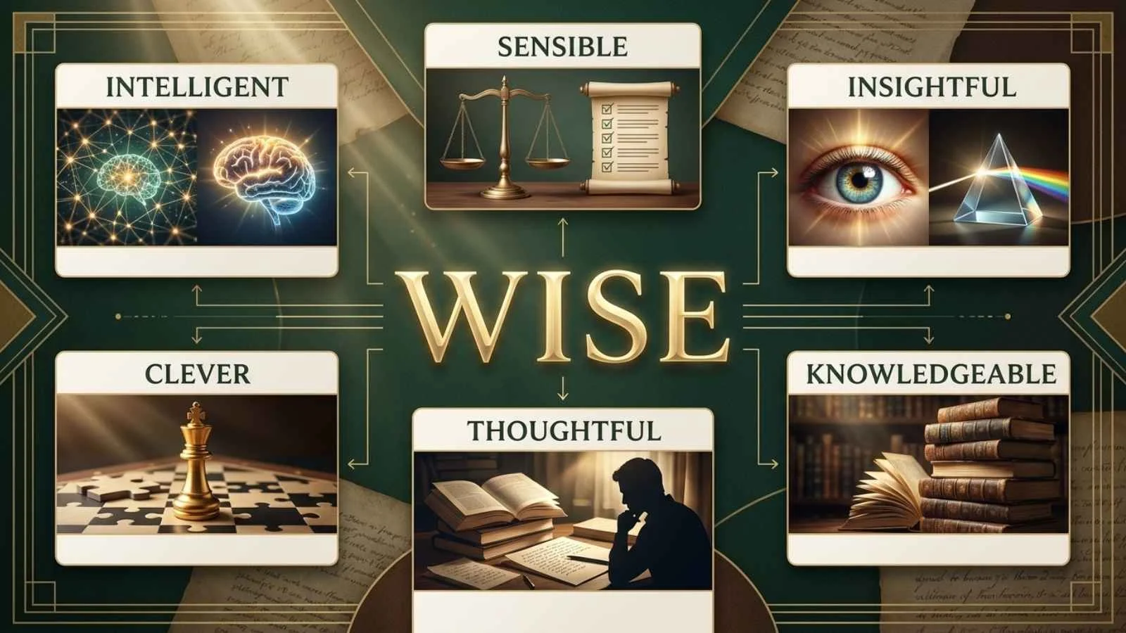 synonyms for wise