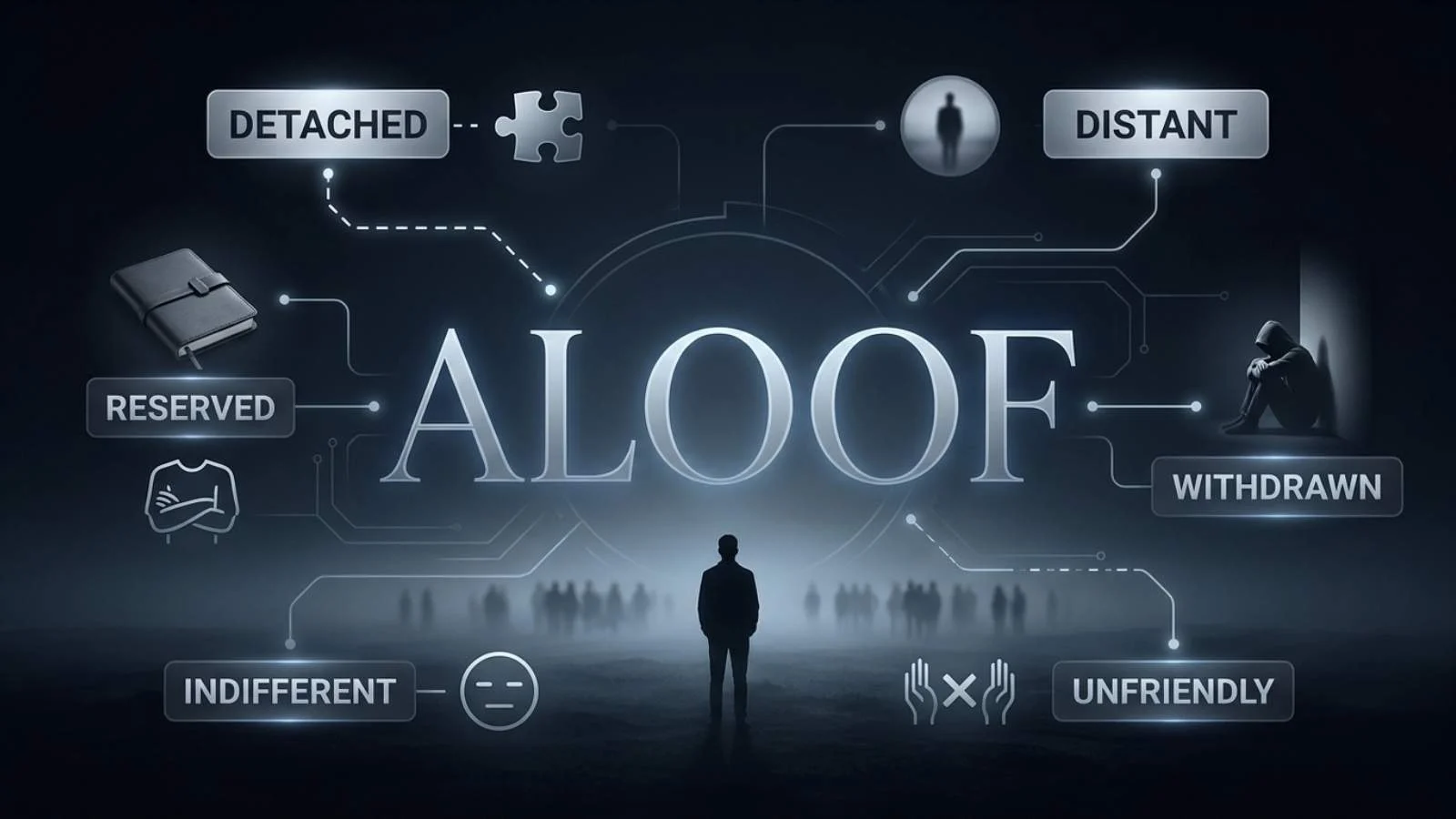 synonyms of aloof