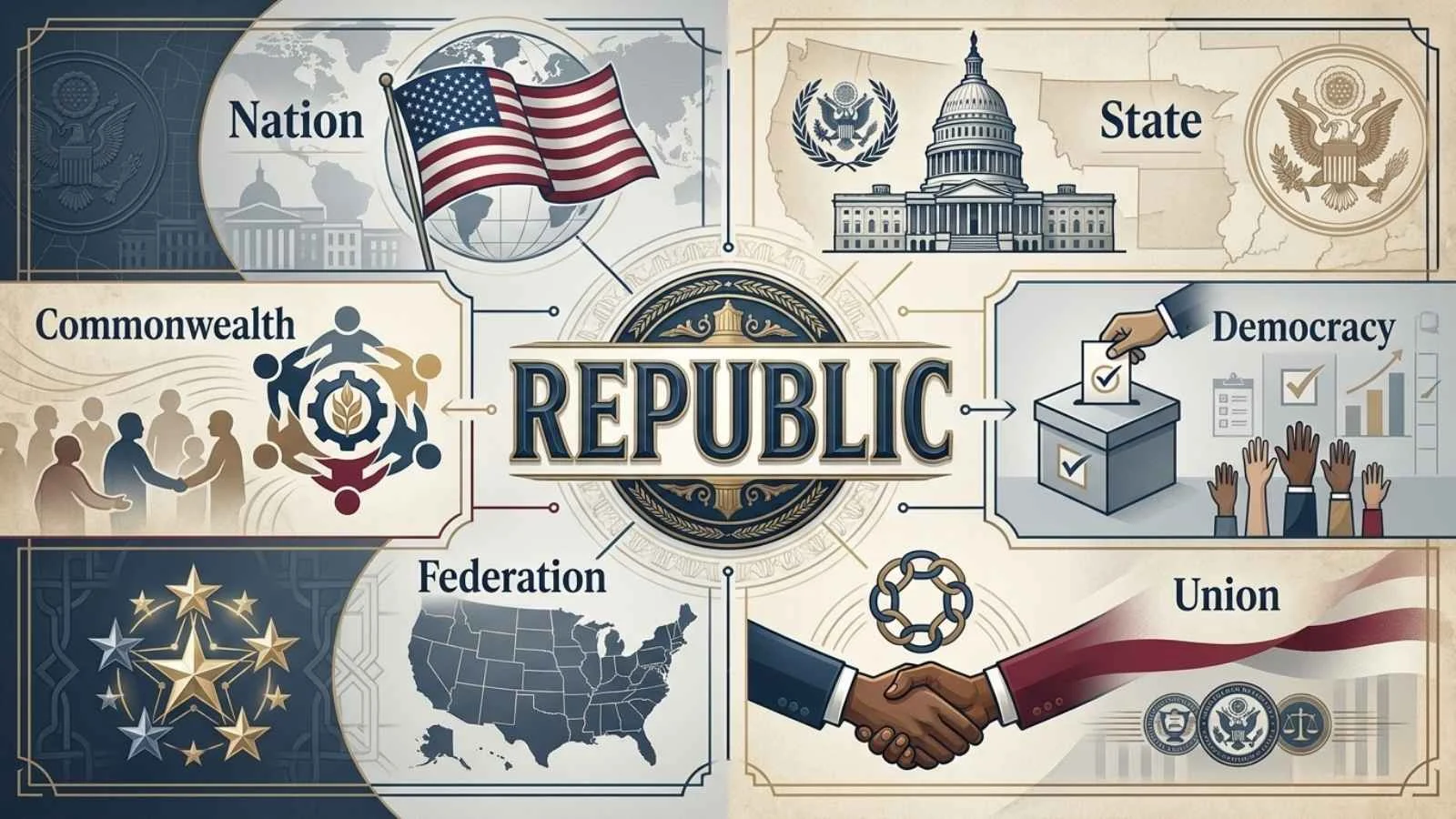 synonyms of republic