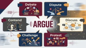 synonyms for argue