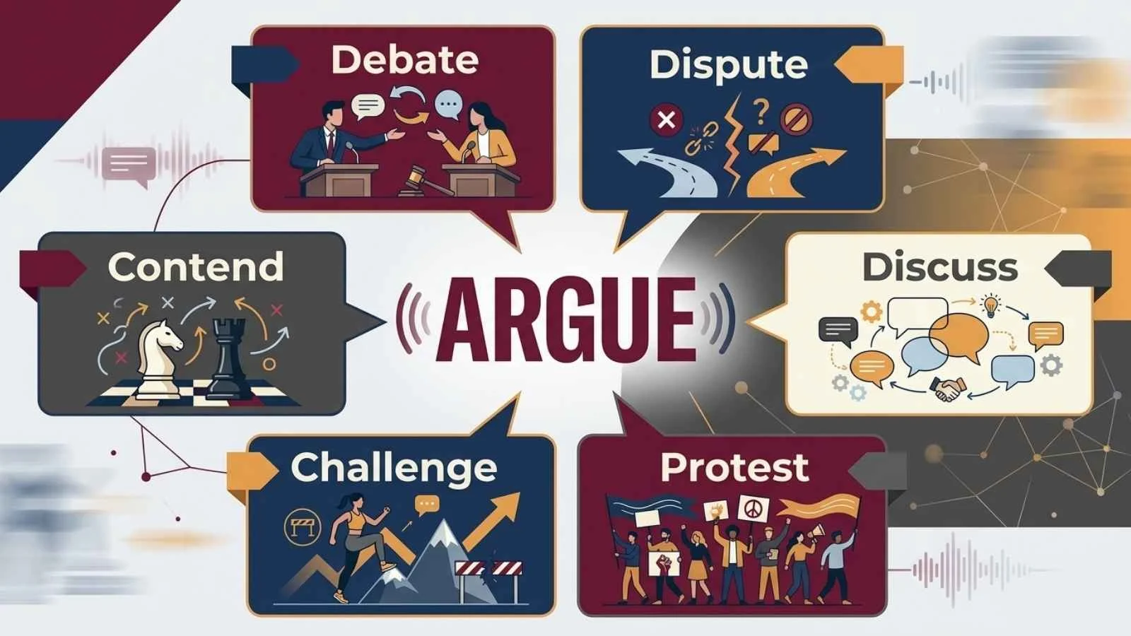 synonyms for argue