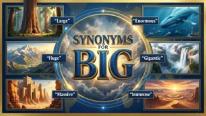synonyms for big