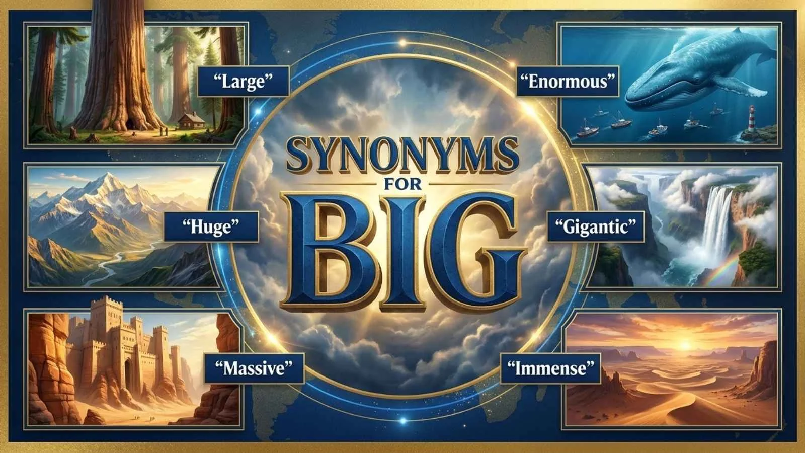 synonyms for big