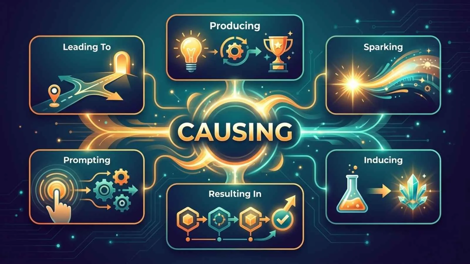 synonyms for causing