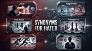 synonyms for hater