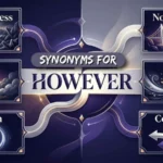 synonyms for however