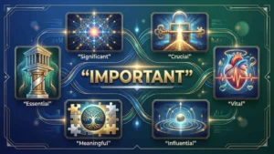 synonyms for important
