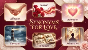 synonyms for love